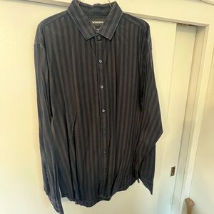 Bonobos Black & Brown Striped Casual Button Down Shirt